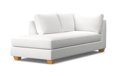 Tuxedo Left Arm Chaise :: Leg Finish: Natural / Configuration: LAF - Chaise on the Left