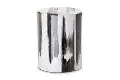 Watercolor Ceramic Stool CHARCOAL