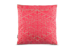 Vidya Toss Pillow RED/BEIGE