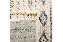 Izabel Fringe Area Rug CREAM