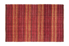 Chamati Jute Area Rug RED