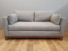 Avalon Apartment Size Sofa in CHROMIUM