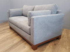 Avalon Apartment Size Sofa in CHROMIUM