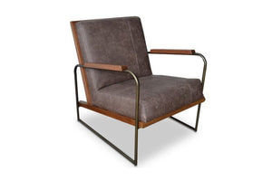 Clive Accent Chair BRUNETTE