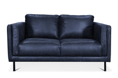 Anders Leather Loveseat