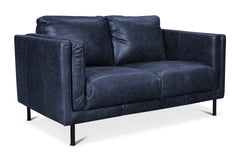 Anders Leather Loveseat