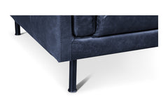 Anders Leather Loveseat