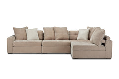 Baker 4pc Modular Sectional Sofa