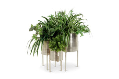 Cobb Planter SET OF 3 SILVER