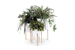 Cobb Planter SET OF 3 WHITE