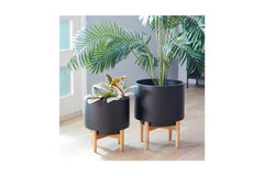 Dash Planter SET OF 2 BLACK