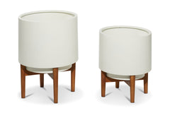 Dash Planter SET OF 2 WHITE