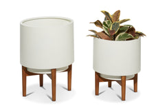 Dash Planter SET OF 2 WHITE