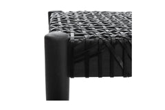 Loomis Leather Bench