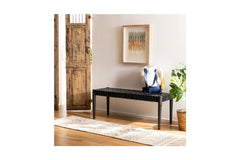 Peralta Leather Bench