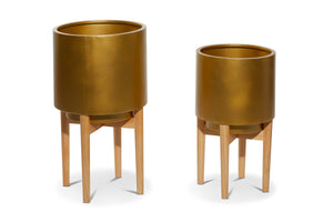 Elbia Planter SET OF 2 GOLD