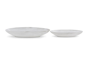 Hannah Decorative Bowl SET OF 2 WHITE