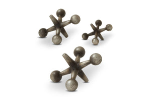 Hatcher Sculpture SET OF 3 SILVER