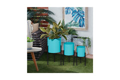 Ivy Planter SET OF 3 TEAL