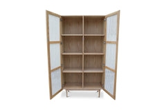 June Bookcase with Full Doors