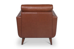 Landon Leather Chair CHESTNUT LEATHER