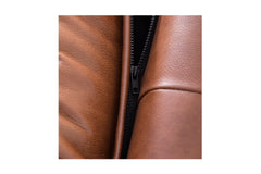 Landon Leather Sofa CHESTNUT LEATHER