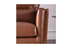 Landon Leather Chair CHESTNUT LEATHER