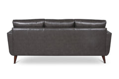 Landon Leather Sofa GREY AGATE