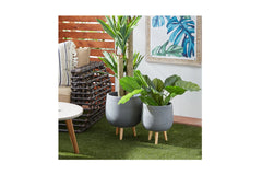 Marcelo Planter SET OF 2 GREY