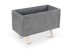 Monica Planter SET OF 2 CHARCOAL