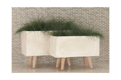 Monica Planter SET OF 2 WHITE