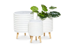 Noah Planter SET OF 3 WHITE