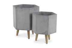Pally Planter SET OF 2 GREY