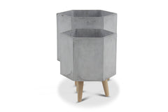 Pally Planter SET OF 2 GREY