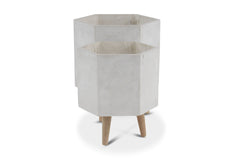 Pally Planter SET OF 2 WHITE