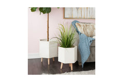 Pally Planter SET OF 2 WHITE