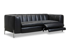 Phantom Leather Sofa with Power Footrests