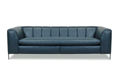 Phantom Leather Sofa with Power Footrests