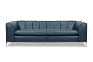 Phantom Leather Sofa with Power Footrests