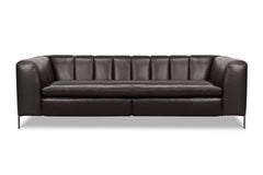 Phantom Leather Sofa with Power Footrests