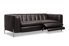 Phantom Leather Sofa with Power Footrests