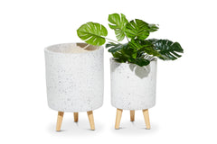 Phillip Planter SET OF 2 WHITE