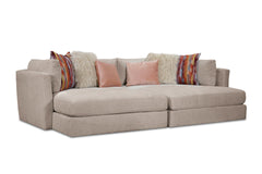 Sage 2pc Cuddler Sectional Sofa