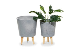 Sunset Planter Set of 2 GREY