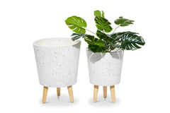 Sunset Planter Set of 2 WHITE