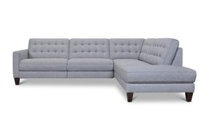 Toranado 2pc Sectional with Power Footrests