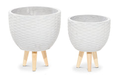 Will Planter Set of 2 GREY