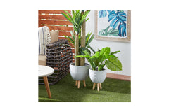 Will Planter Set of 2 GREY