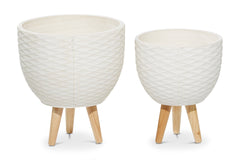 Will Planter Set of 2 WHITE