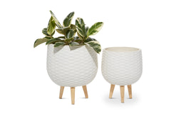 Will Planter Set of 2 WHITE